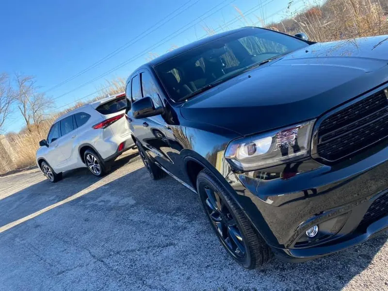 Black SUV - exterior after detailing