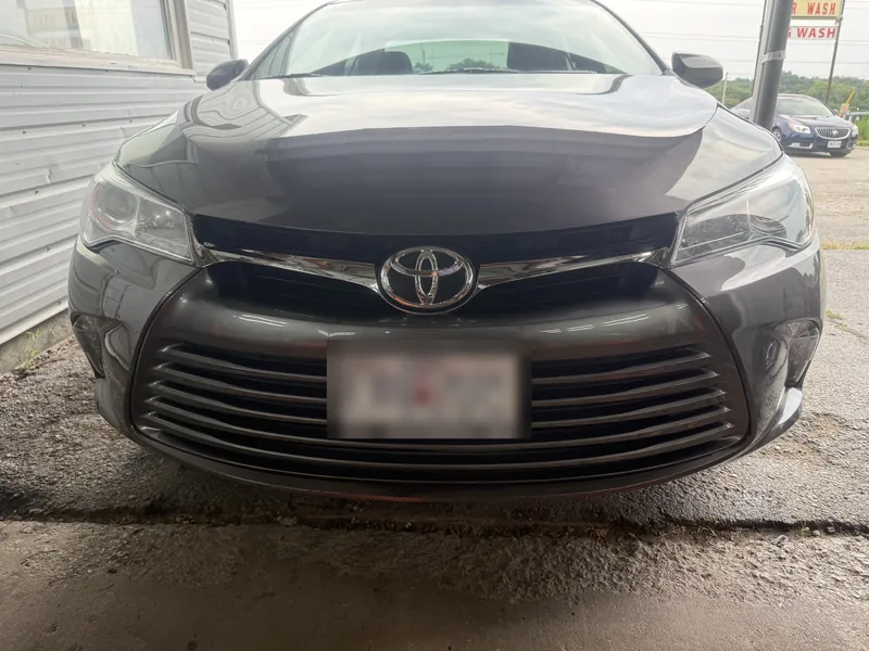 The same Camry after restoration, both lenses clear