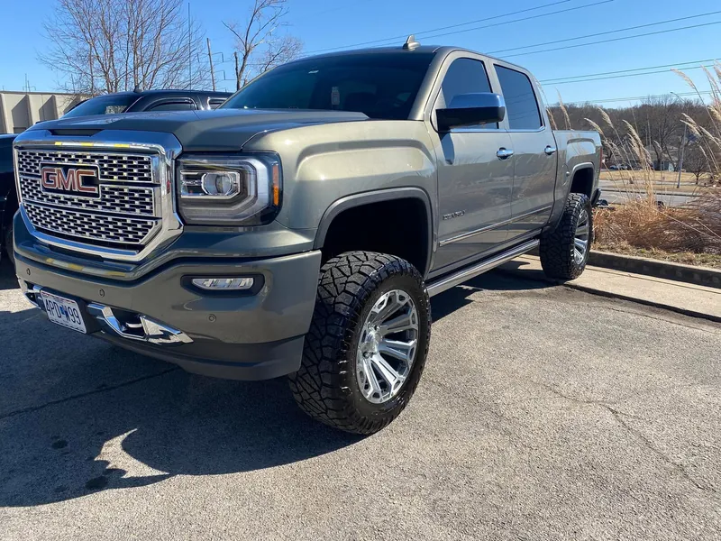 Gray pickup truck - exterior after detailing