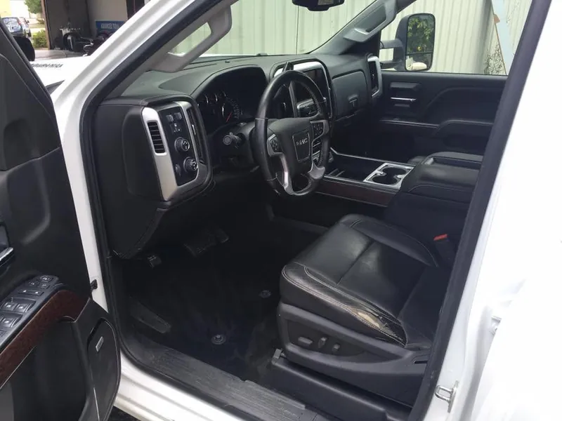 Black truck (dash detail) - interior detail