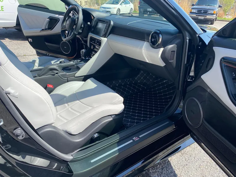 Gray car - interior detail