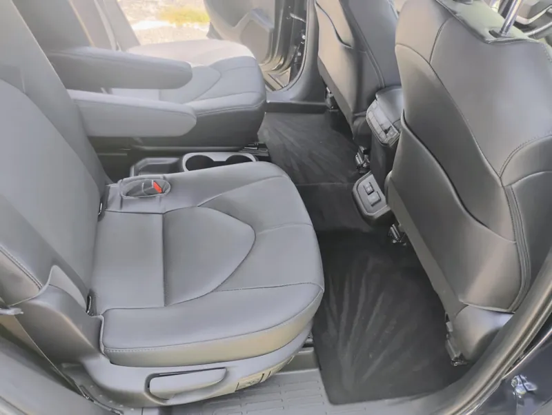 Gray SUV - interior detail