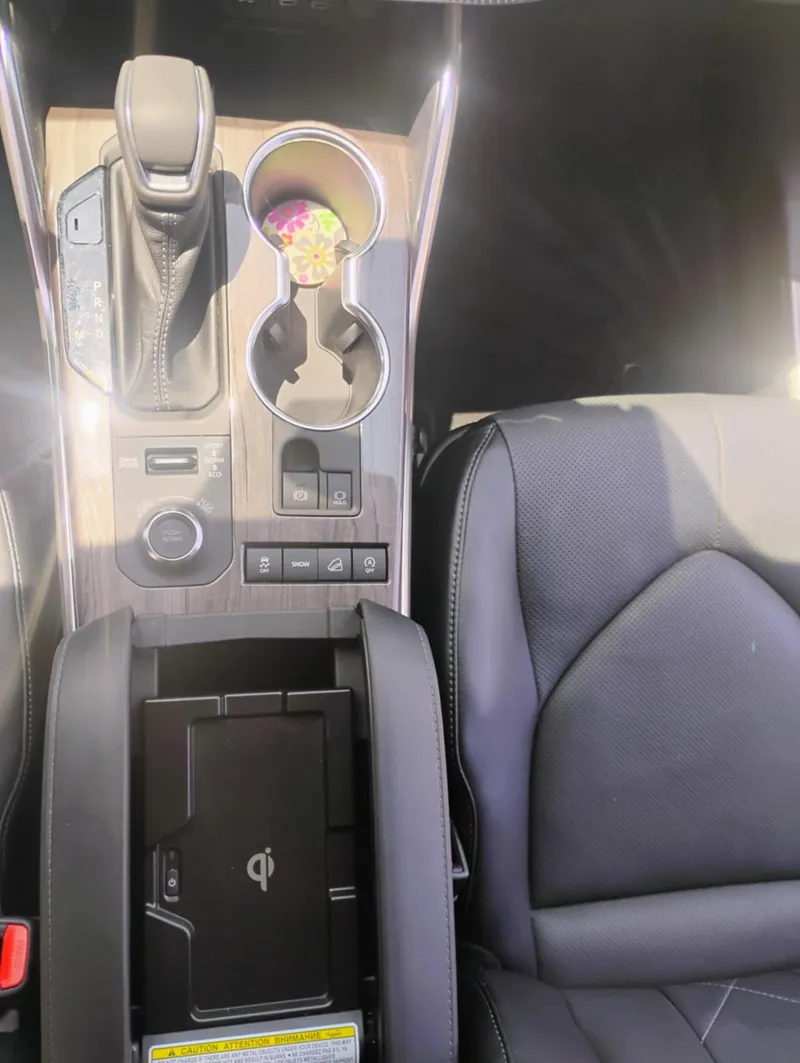 Gray SUV - interior detail